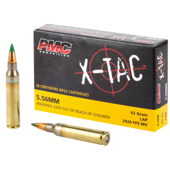 PMC X-TAC 5.56X45MM M855 62GR GREEN TIP FMJ